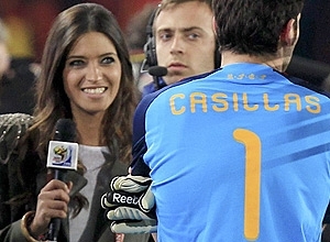 Sara Carbonero entrevista o namorado Iker Casillas