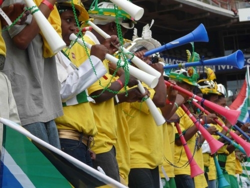 Do R7Cornetas vuvuzelas so febre na frica do Sul