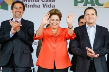 A presidente Dilma Rousseff anunciou verba para o BRT cuiabano
