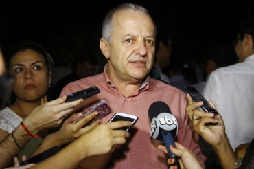 O prefeito Otaviano Pivetta, que minimizou crise na base de Taques e criticou Riva