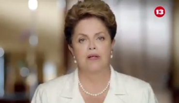 A presidente Dilma Rousseff (PT), em pronunciamento no ltimo programa de TV da campanha