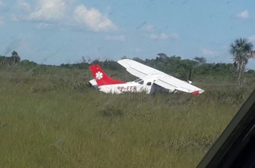 Aeronave caiu a cerca de 200 km da capital, Boa Vista