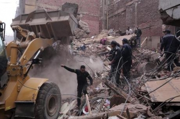 Desabamento de edifcio no Cairo deixou pelo menos 11 mortos