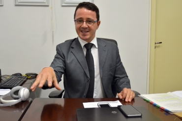 O promotor de Justia Marco Aurlio de Castro, coordenador do Gaeco