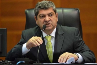 O presidente da Assembleia Legislativa, Guilherme Maluf