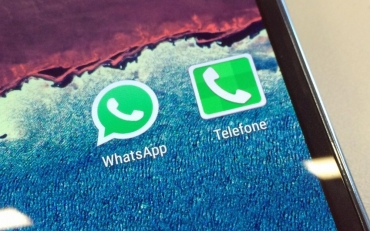 cone do aplicativo de conversa Whatsapp em um smartphone (Foto: Fbio Tito/G1)