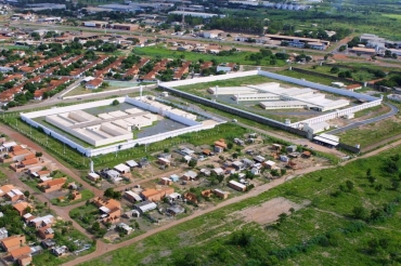 Penitenciria Central do Estado (PCE), em Cuiab  Foto: Sejudh