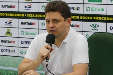 O vice-presidente do Cuiabá, Cristiano Dresch