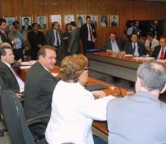 O governador Silval Barbosa, deputados e senadores discutiram as prioridades de investimentos para o Estado