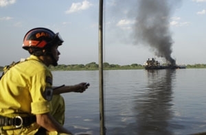 Acidente barco Paraguai 