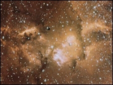 A imagem da NGC 3582 foi feita por Joseph DePasquale