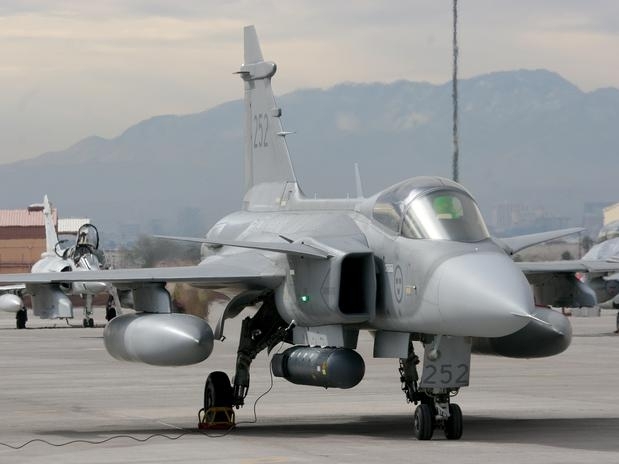 Gripen - Segundo a fabricante, o Gripen NG  o caa mais gil do mundo em combate de perto