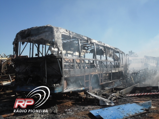 Veculo vinha sendo desmanchado para reutilizao de peas.