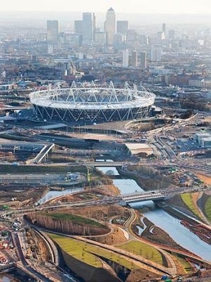Obras para Jogos Ol�mpicos come�am a ficar prontos em Londres