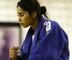 Mariana Silva, medalha de ouro na categoria 63 kg da Copa Pan-Americana de Jud� em Guayaquil, Equador