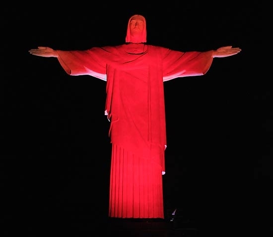 Nova ilumina��o do Cristo Redentor ser� inaugurada durante evento de comemora��o de anivers�rio do Rio