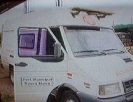 Ambulancia estava abandonada h dois dias