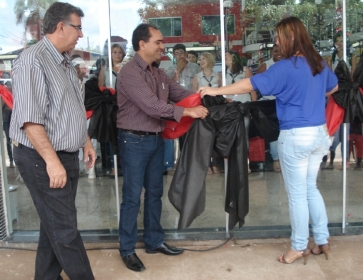 Secretrio de Administrao e Finanas, Joo Gonalves representou o Prefeito Juviano Lincoln no dia da inaugurao 