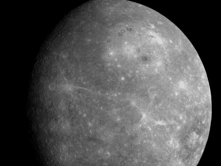 Imagem de Mercúrio feita pela própria sonda