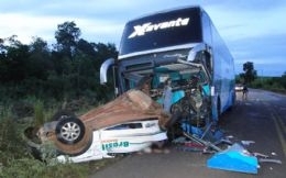 A coliso fez 5 vitimas fatais