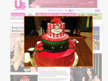 Aps roubar o bolo, o msico Paz postou uma srie de fotos em seu Facebook