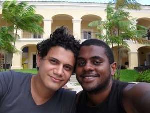 Thiago e Jo�o reclamam da atitude de seguran�a