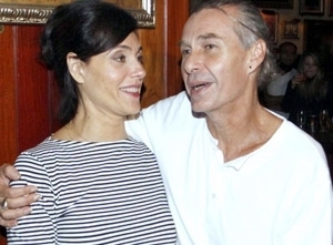 Christiane Torloni posa ao lado de Igncio Coqueiro: casamento de 15 anos terminou