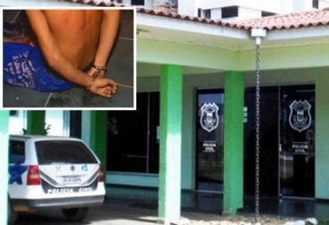 O adolescente (destaque) deve ser recambiado para Cuiab, segundo a Polcia Civil de Sinop 