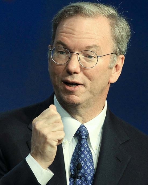 Eric Schmidt, prestes a deixar o posto de executivo-chefe do Google, quer ser apresentador de TV, diz jornal