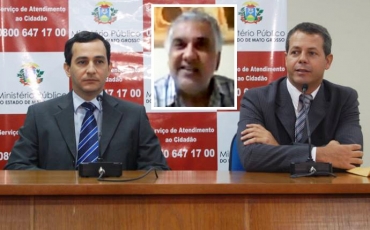 Os promotores Ferraz e Gayva, que querem puni��o para o m�dico Ubiratan Barbalho (destaque) 