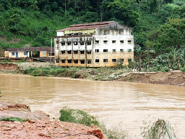 O municpio de So Jos do Vale do Rio Preto foi um dos mais castigados pela chuva