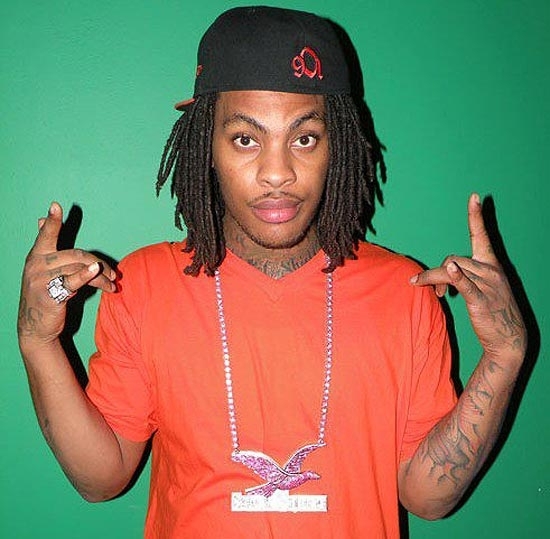 O rapper Waka Flocka Flame, que saiu da pris�o nesta quinta ap�s ser detido por posse de armas e drogas