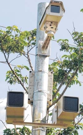 Em 400 pontos de Cuiab motoristas no respeitam a velocidade
