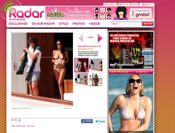 Demi Moore e Ashton Kutcher