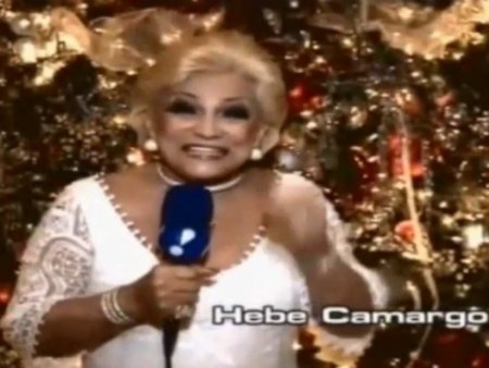 Hebe Camargo anuncia estreia na RedeTV!