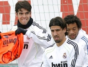 Kak no treino do Real Madrid