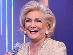 A apresentadora Hebe Camargo