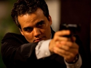 Wagner Moura, em cena de Tropa de Elite 2