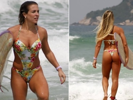 Joana Machado  ex-namorada do jogador Adriano