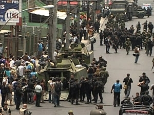 Equipe do Bope na Vila Cruzeiro nesta tarde