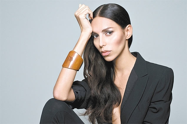 A modelo transexual brasileira Lea T., que vai dar entrevista  apresentadora americana Oprah Winfrey em seu programa de