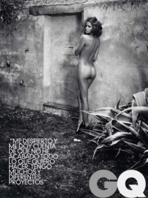 Irina Shayk, namorada do jogador de futebol Cristiano Ronaldo, em uma das fotos em que aparece 