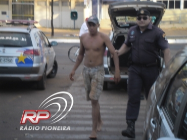 Rapaz apresentava sinais de embriaguez.