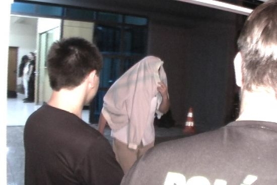 Momento da transferncia dos acusados da operao Atlntida para Cuiab