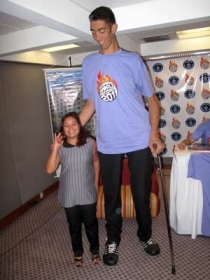 Ao lado de Sultan, Vanessa se sentiu uma criana.