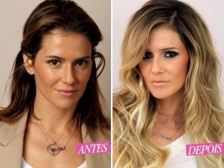 Deborah Secco mudou de visual para novela