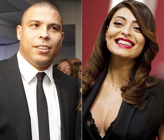 Ronaldo e Juliana Paes