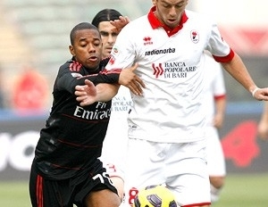 Robinho perdeu trs gols cara a cara