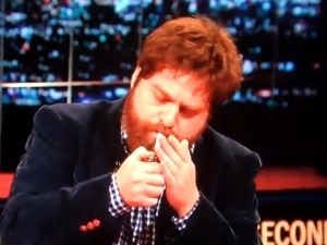 Zach Galifianakis ficou conhecido por seu papel em Se Beber, No Case