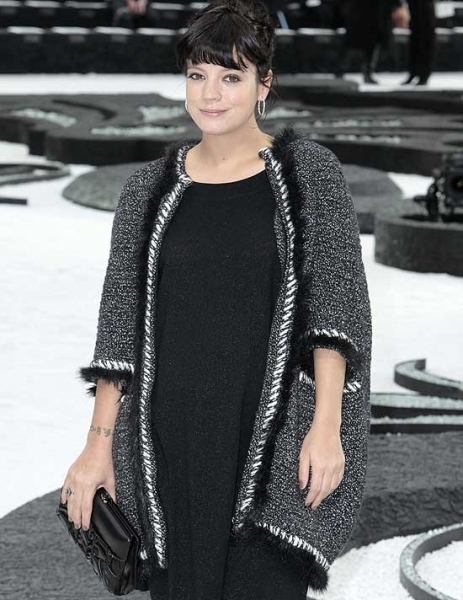 A cantora britnica Lily Allen